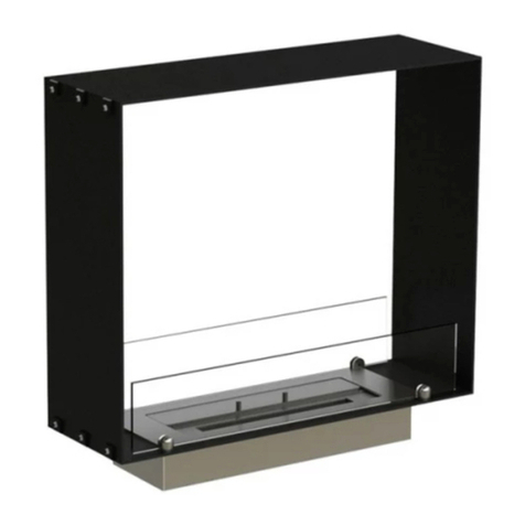 Bio Fireplace Group Foco 600 installation guide