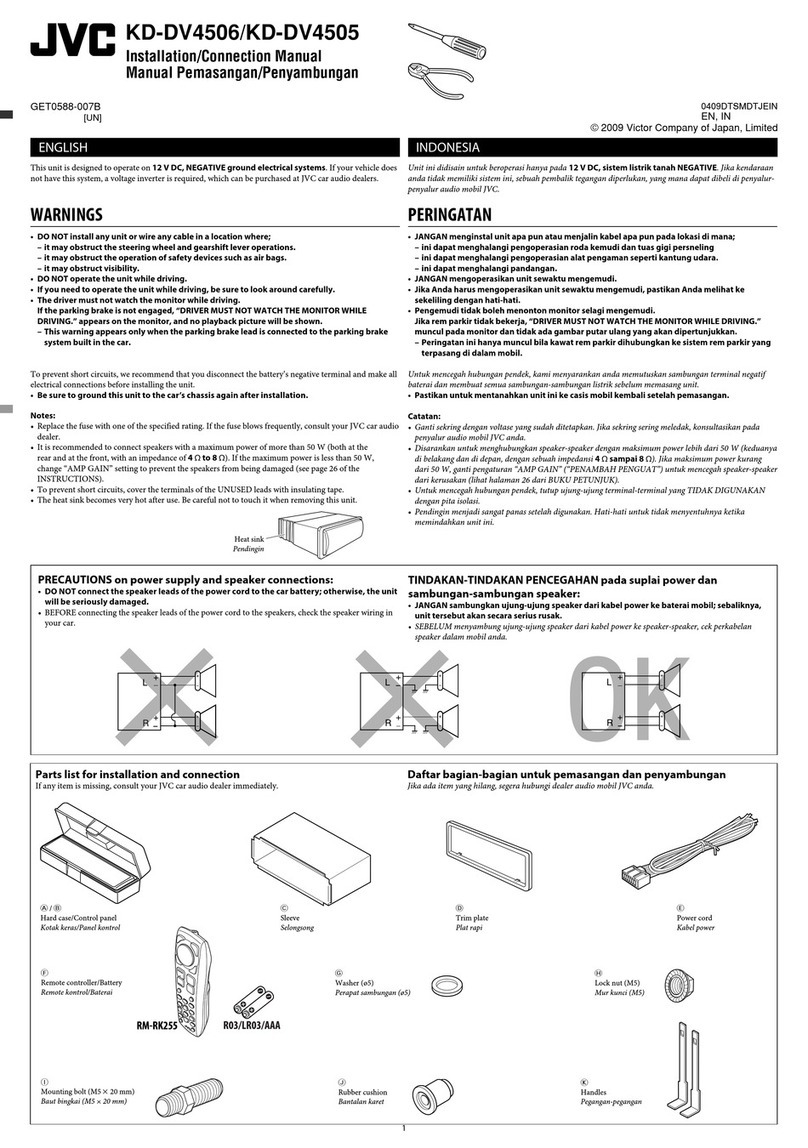 JVC KD-DV4506 Guide