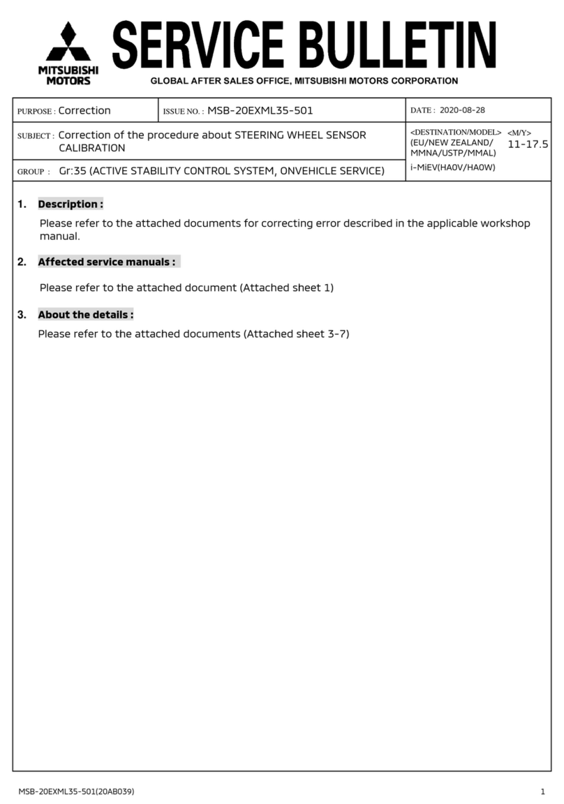 Mitsubishi Electric MSB-20EXML35-501 Reference manual