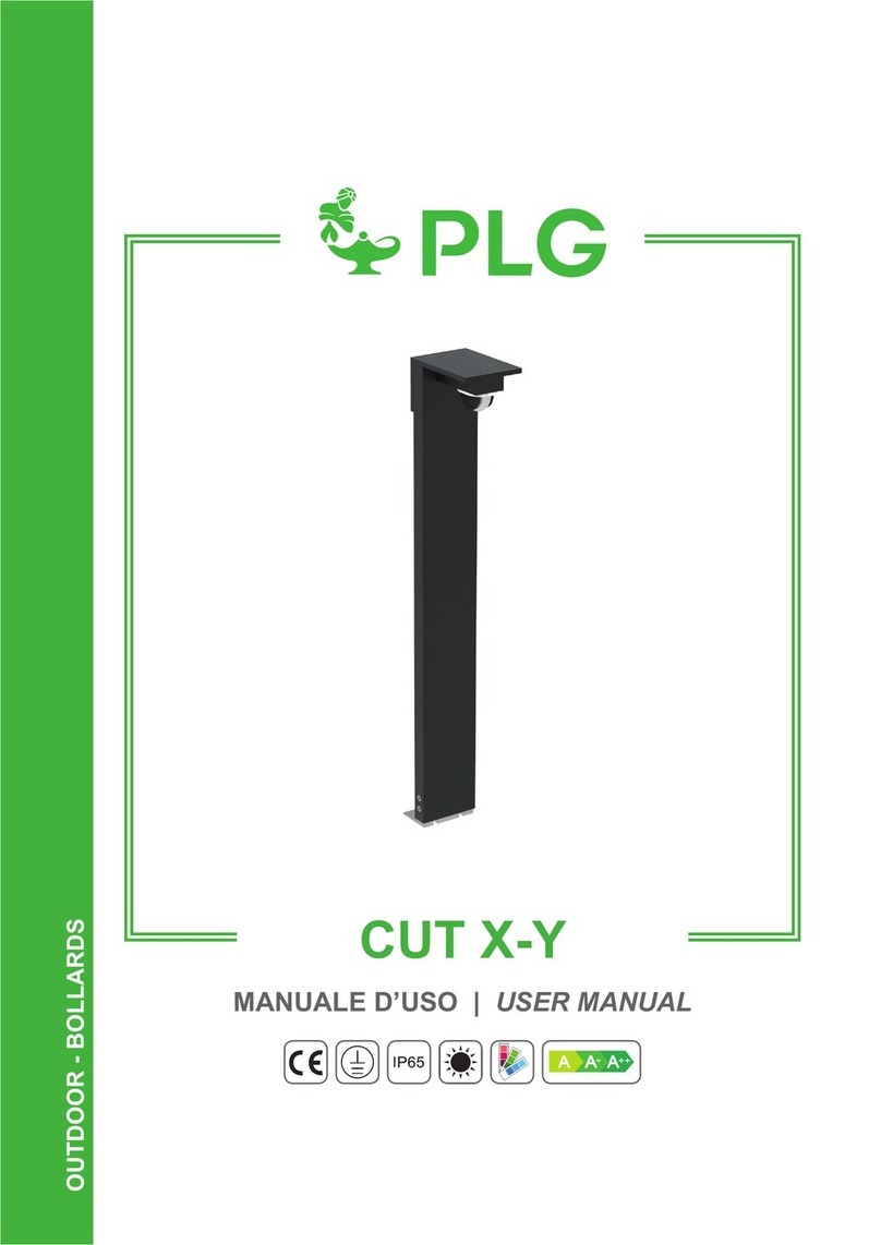 PLG CUT X User manual