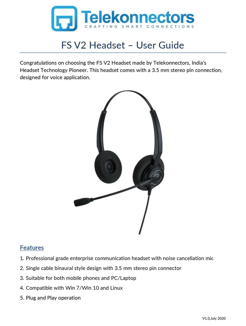 Telekonnectors FS V2 User manual