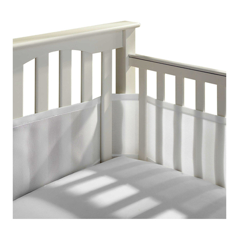 BreathableBaby Mesh Crib Liner manual