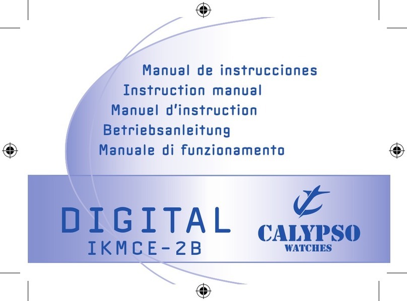 Calypso Watches IKMCE-2B instruction manual