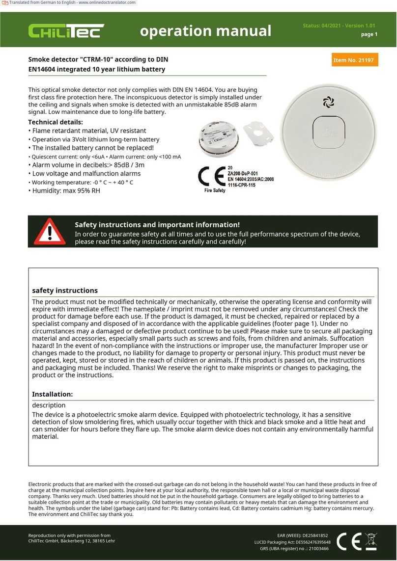 ChiliTec CTRM-10 Operation manual ChiliTec CTRM-10 Operation manual