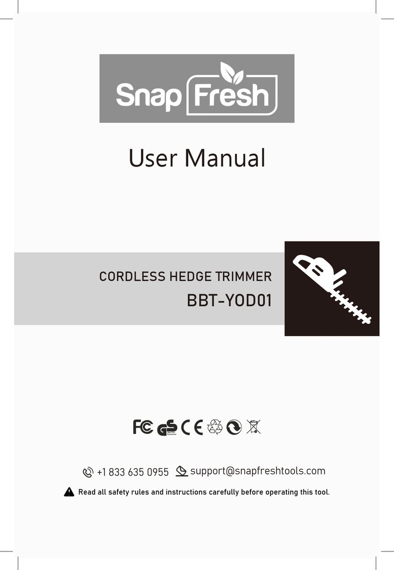 Snap Fresh BBT-YOD01 user manual