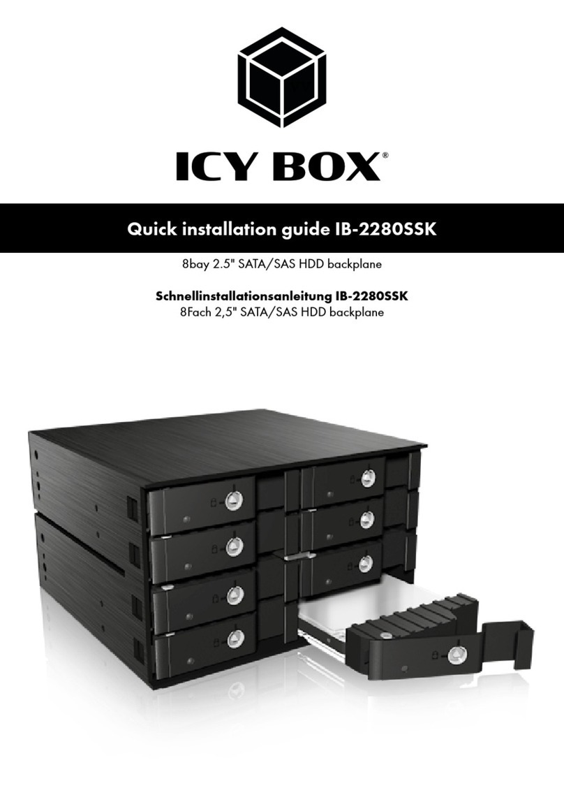 RaidSonic Technology ICY BOX IB-2280SSK User manual