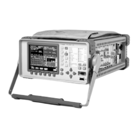 Agilent Technologies OmnoBER 725 User manual