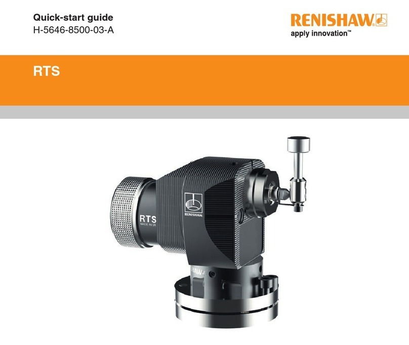 Renishaw RTS User manual