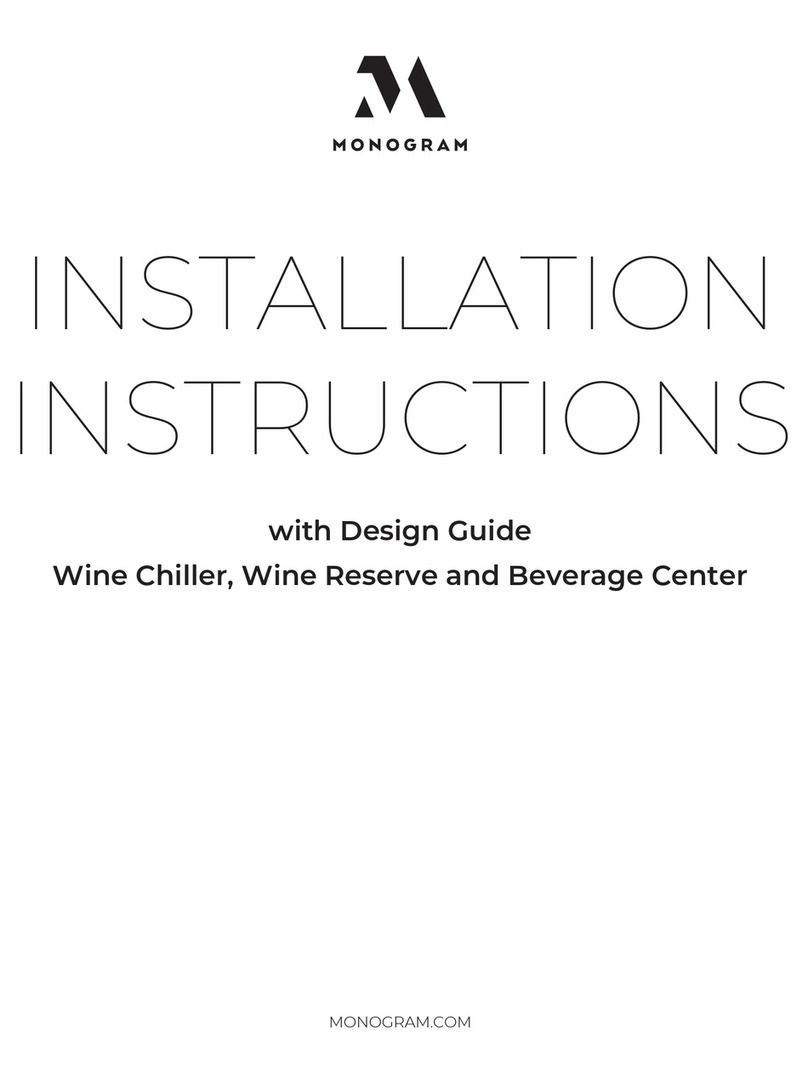 Monogram ZDWI240 installation instructions