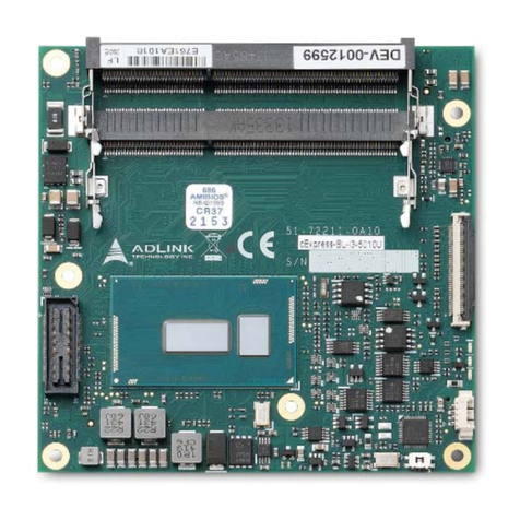 ADLINK Technology COM Express cExpress-BL User manual ADLINK Technology COM Express cExpress-BL User manual