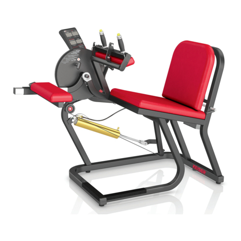 Keiser AIR250 User manual