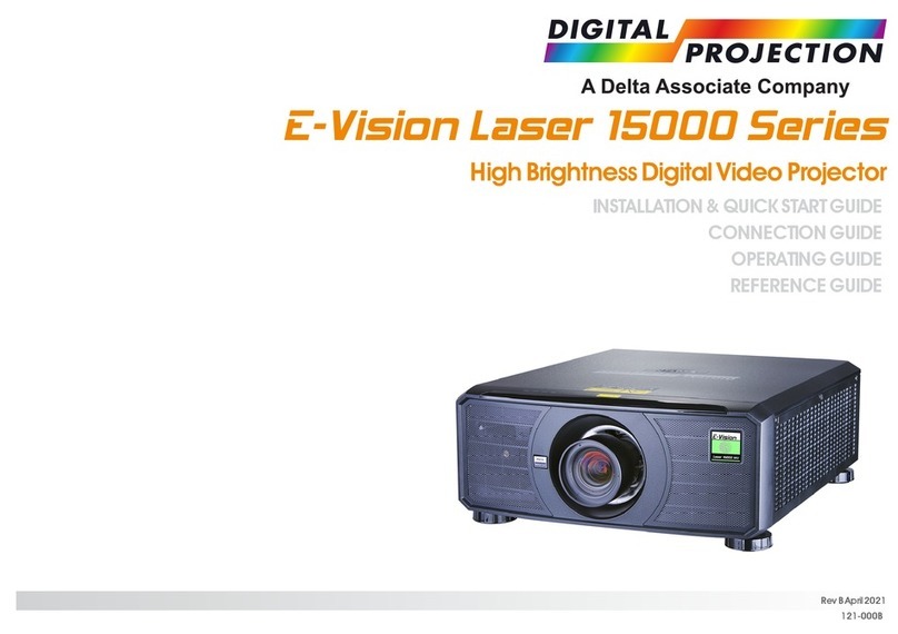 Digital Projection E-Vision Laser 15000 Series Datasheet