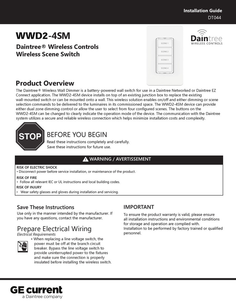 Daintree WWD2-4SM installation guide