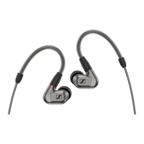 Sennheiser IE 600 User manual