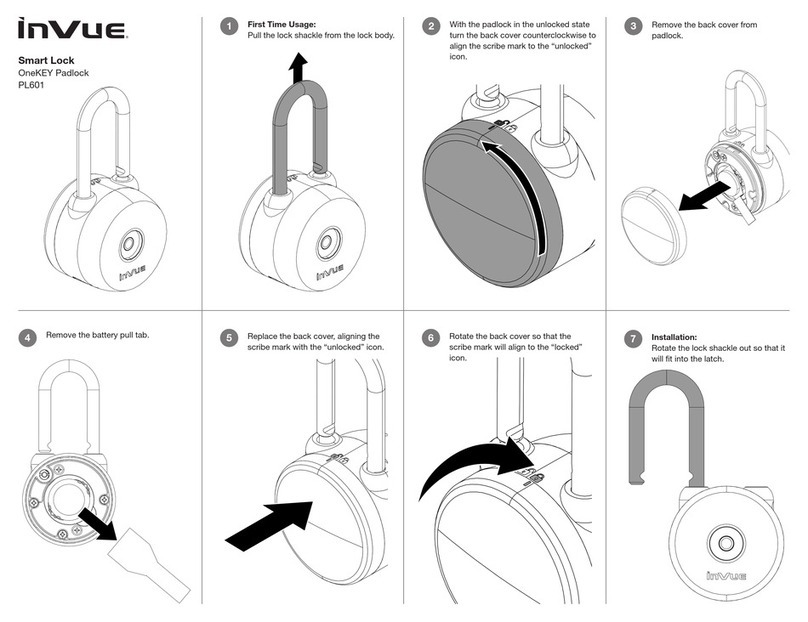 inVue PL601 quick start guide