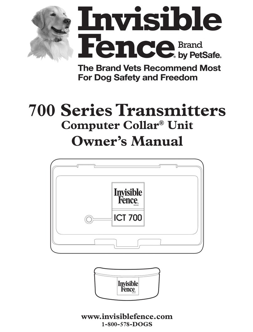Petsafe INVISIBLE FENCE 700 Series User manual