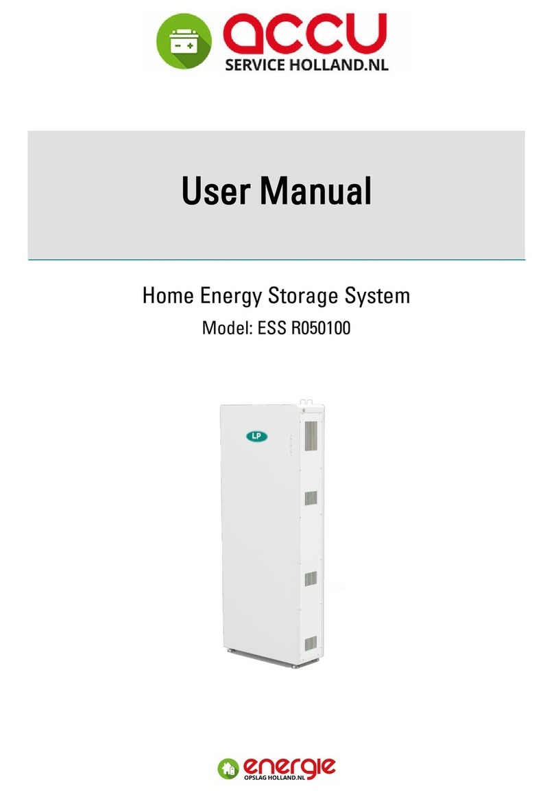 Accu ESS R050100 user manual