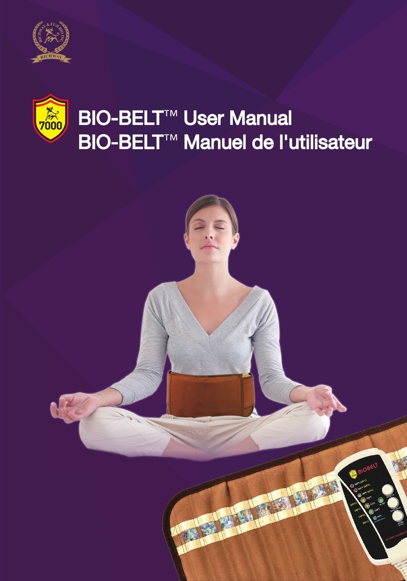 Richway & Fuji Bio Biobelt User manual