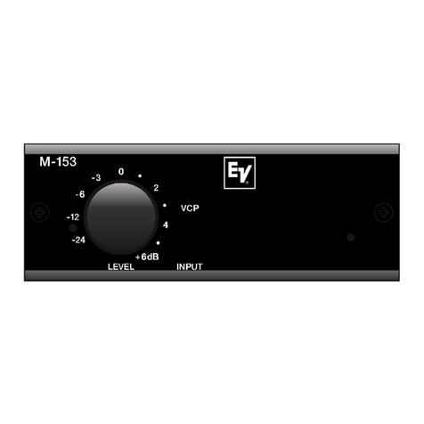 Electro-Voice Plasma Series User manual