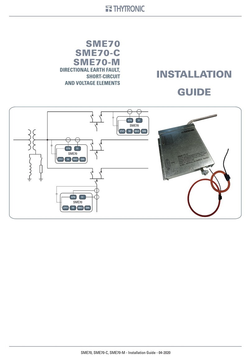 Thytronic SME70 installation guide
