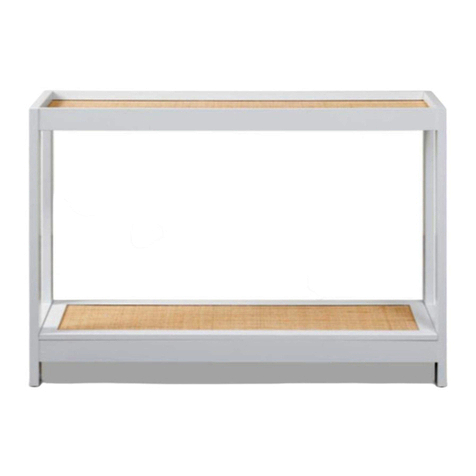 Mocka Georgia Console Table User manual Mocka Georgia Console Table User manual