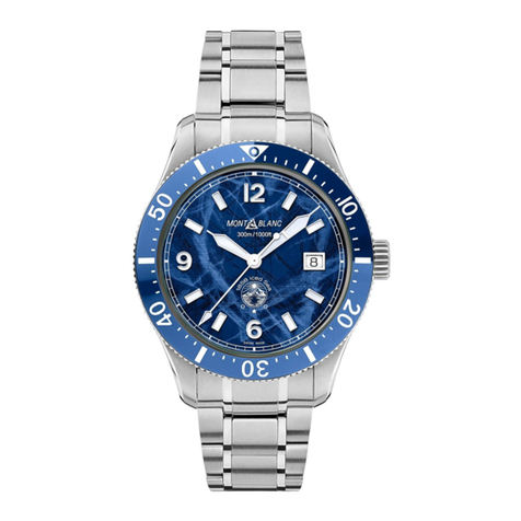 Mont Blanc Iced Sea Diving Automatic Date Service guide