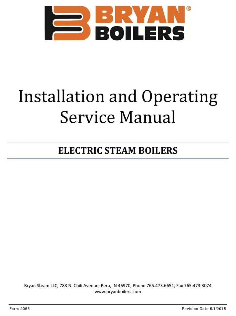 Bryan Boilers BE Series Service manual