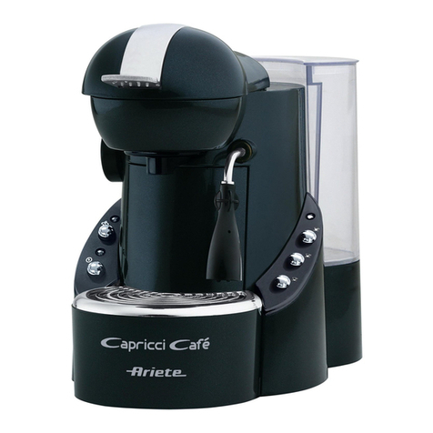 ARIETE Capricci Cafe MC50 User manual