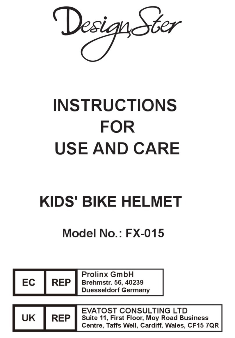 DesignSter FX-015 Instructions for use and care