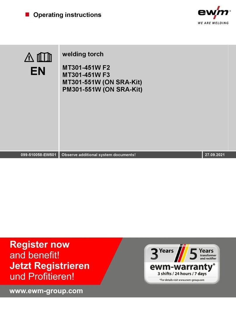 EWM MT301-451W F2 User manual