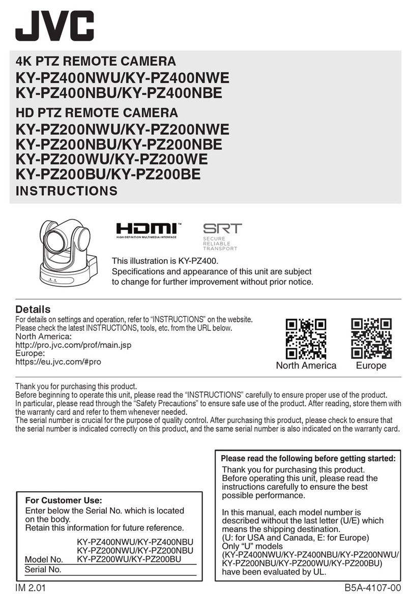 JVC KY-PZ400 Series User manual