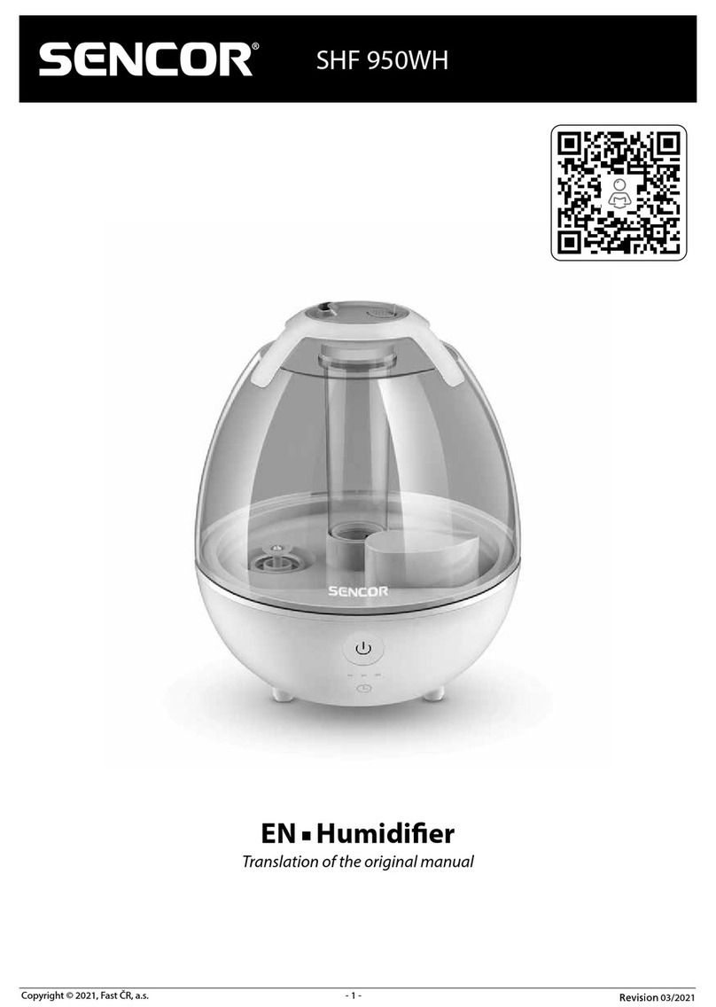 Sencor SHF 950WH Translation of the original manual