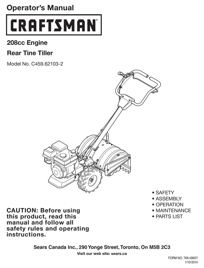 Craftsman C459.62103-2 Operator's manual