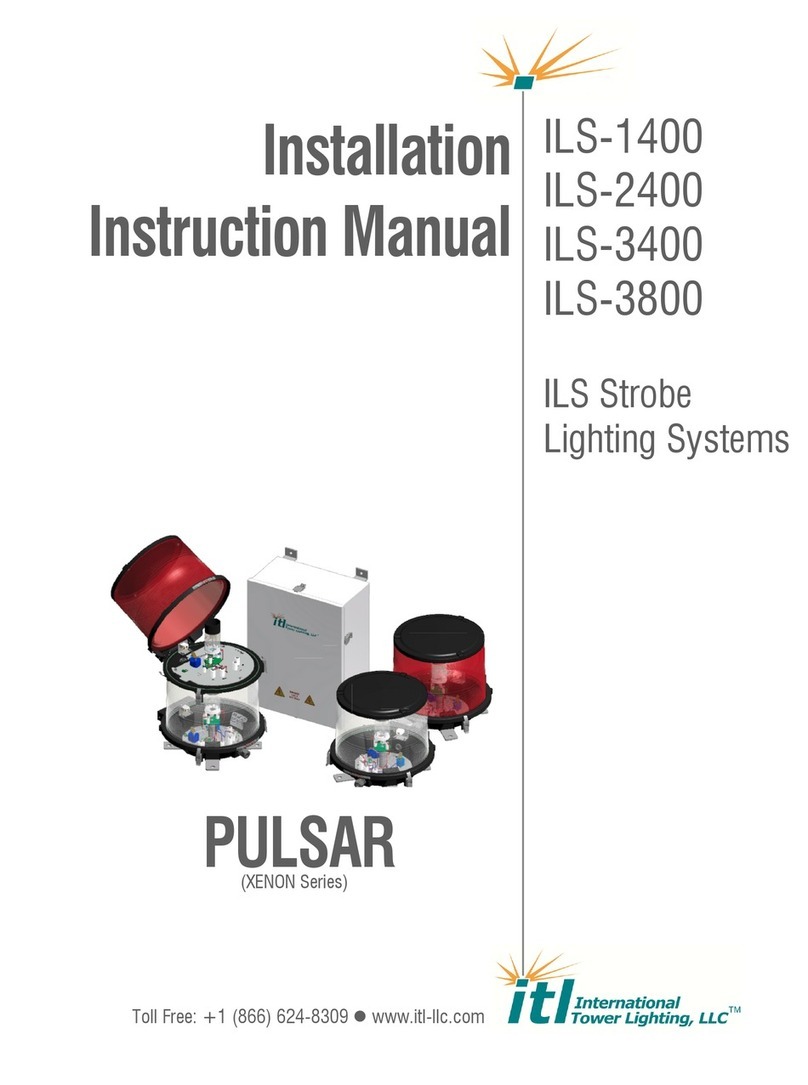 ITL PULSAR ILS-1400 Installation instructions manual