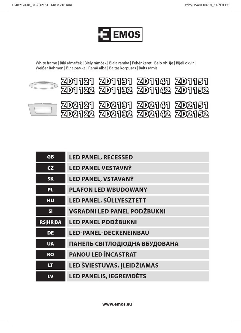 Emos ZD1121 User manual Emos ZD1121 User manual