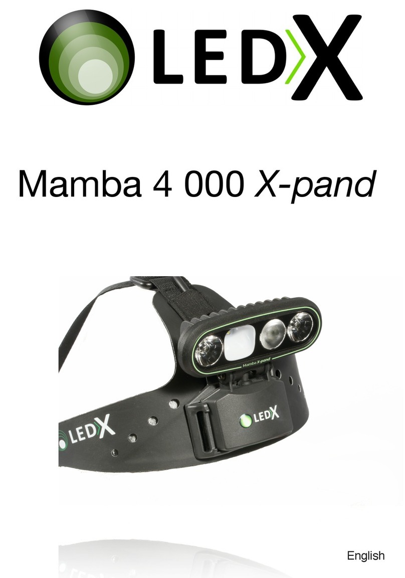 LEDX Mamba 4 000 X-pand manual