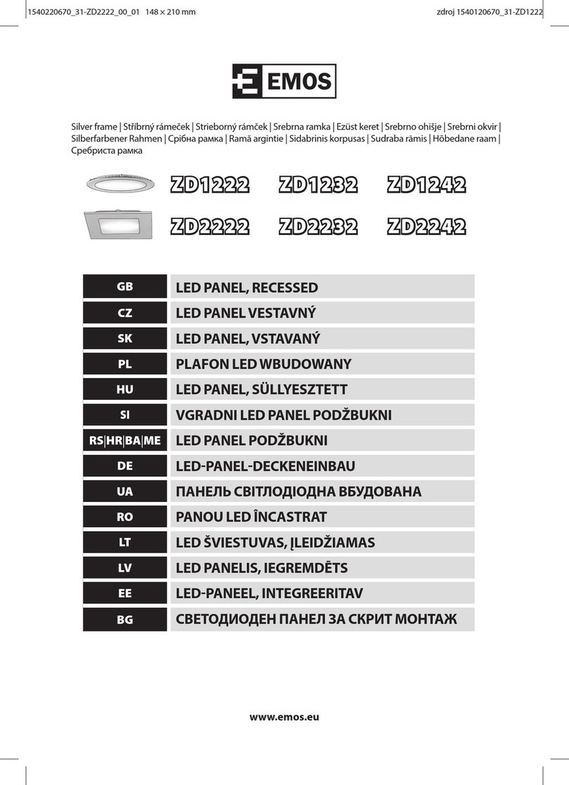 Emos ZD1222 User manual Emos ZD1222 User manual