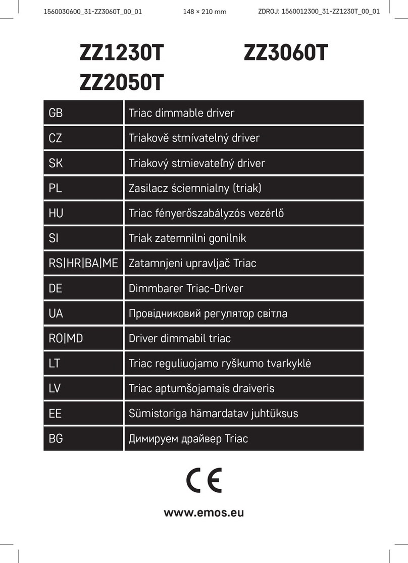 Emos Triak ZZ1230T User manual