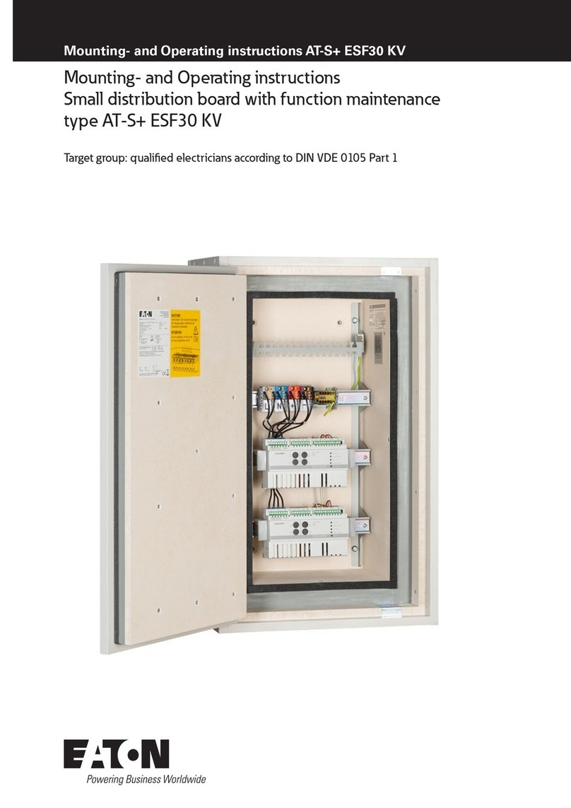 Eaton AT-S PLus ESF30 KV Service manual