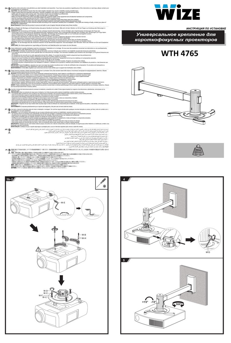 Wize WTH 4765 User manual