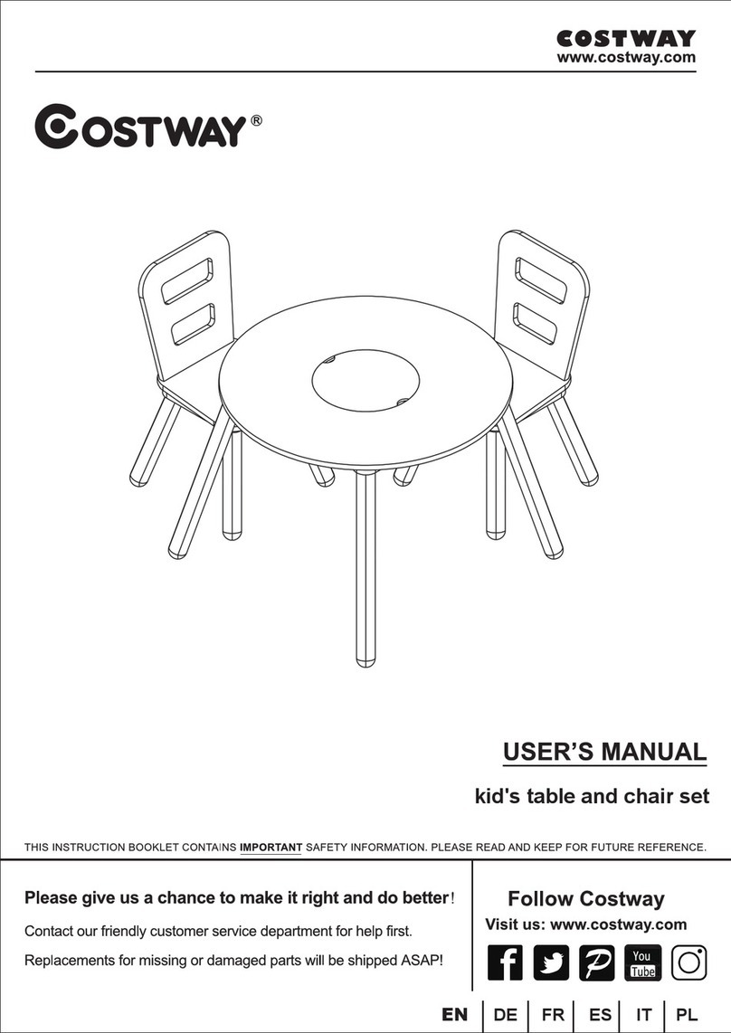 Costway 64153970 User manual