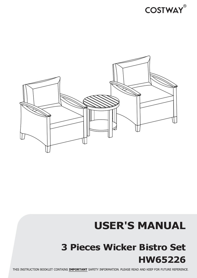 Costway HW65226 user manual Costway HW65226 user manual