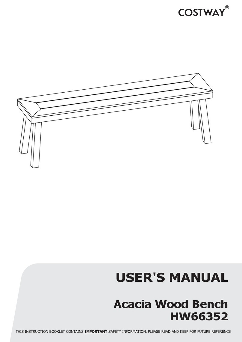 Costway HW66352 user manual Costway HW66352 user manual