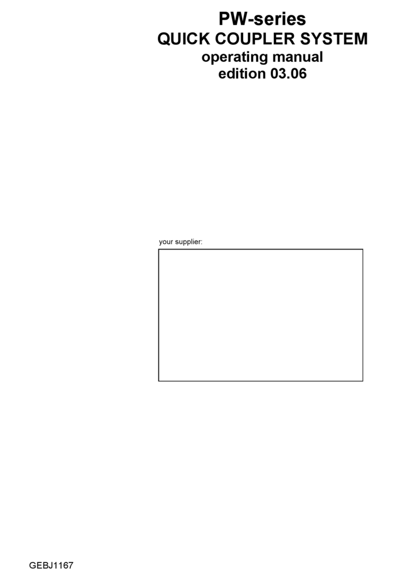 VERACHTERT PW Series User manual