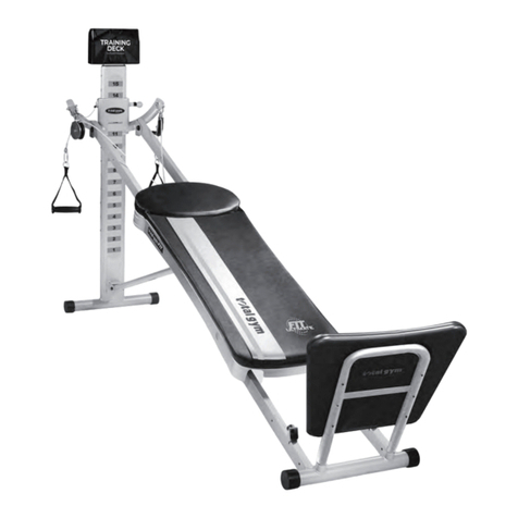 Total Gym FIT ULTIMATE User manual