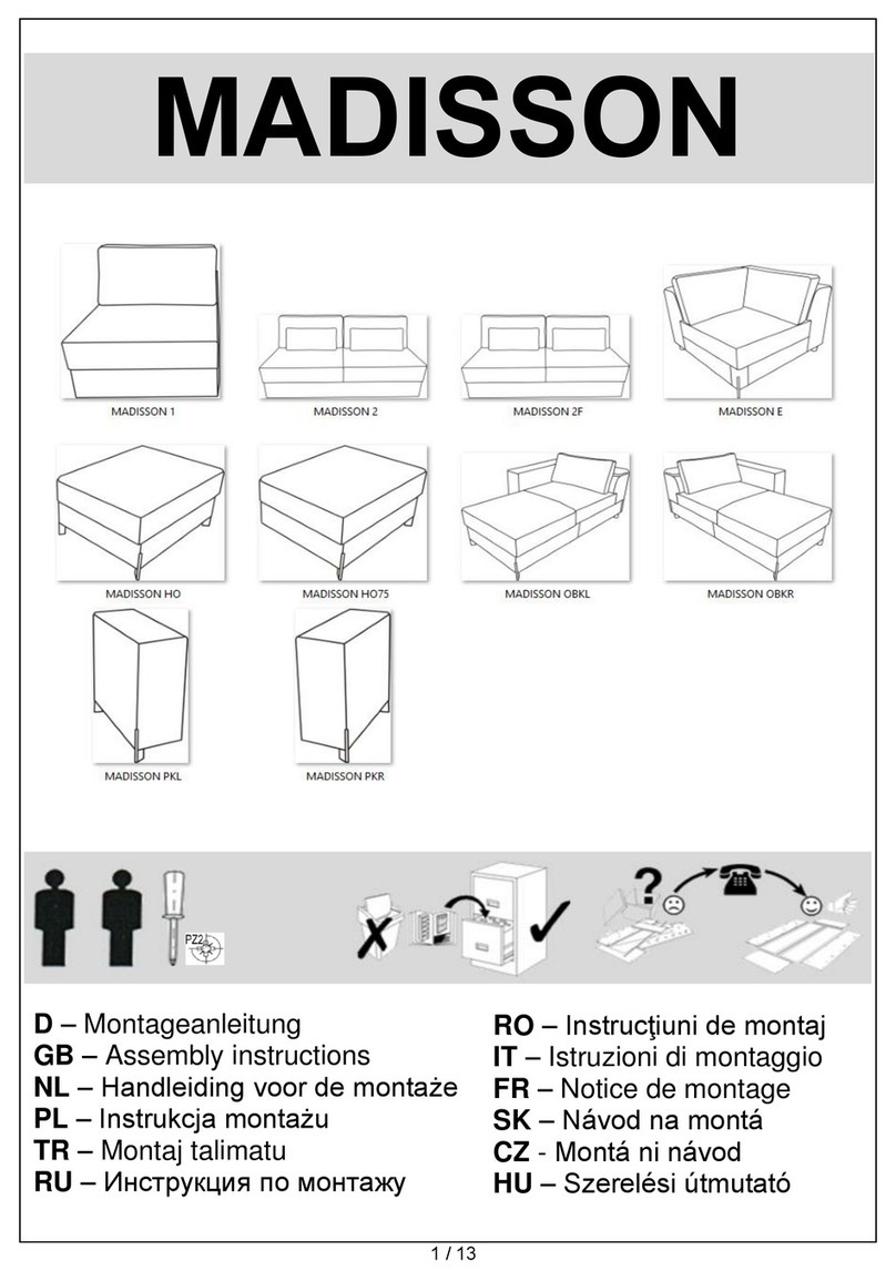 agatameble MADISSON User manual