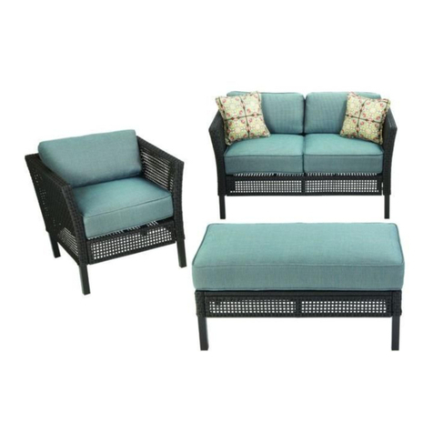 HAMPTON BAY FENTON D9131-4PCKD Use and care guide HAMPTON BAY FENTON D9131-4PCKD Use and care guide