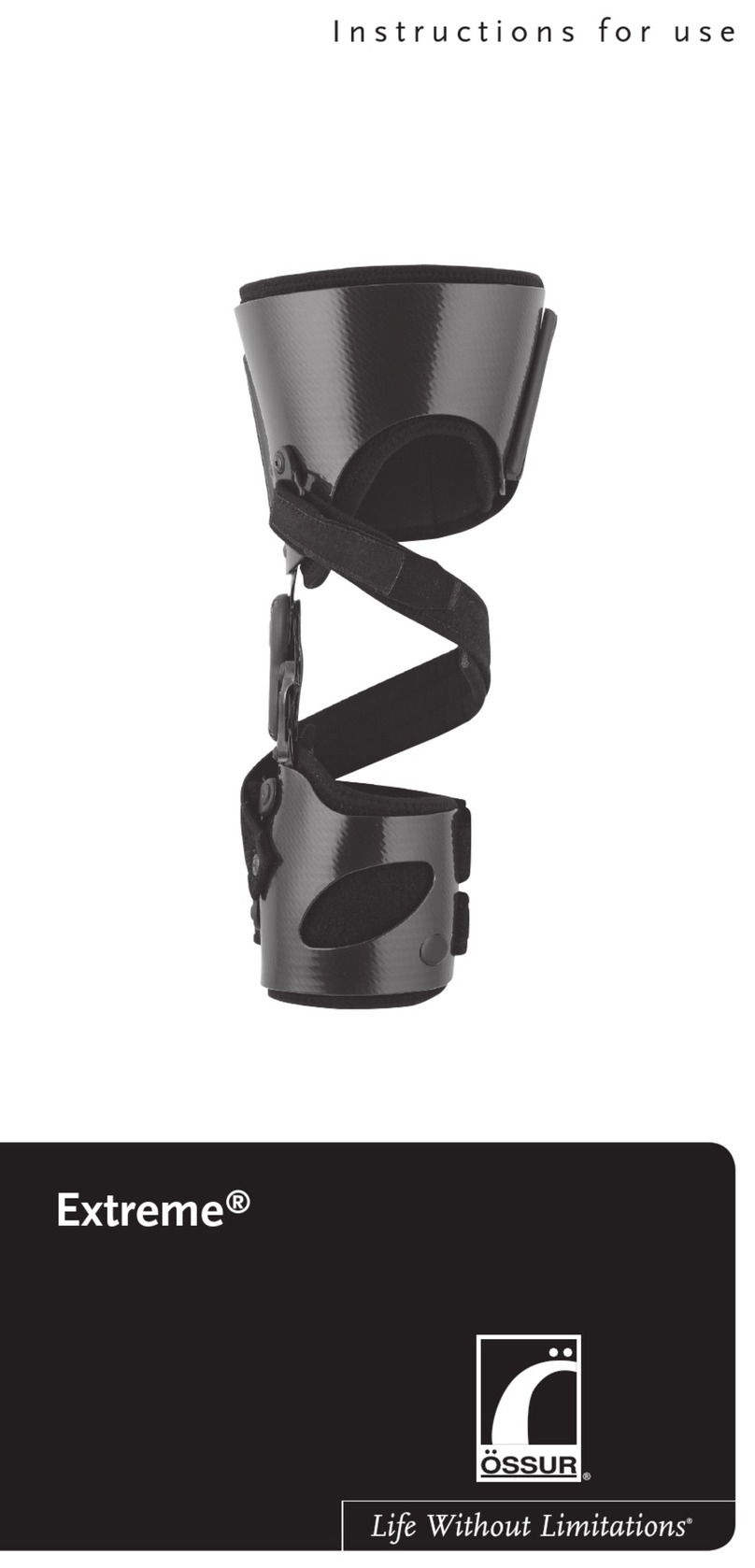 Ossur Extreme User manual