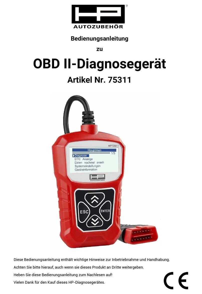 HP Autozubehor 75311 user manual