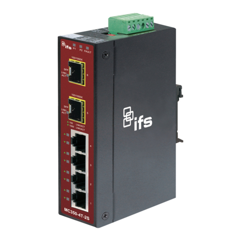 Interlogix IFS MC350-4T-2S User manual